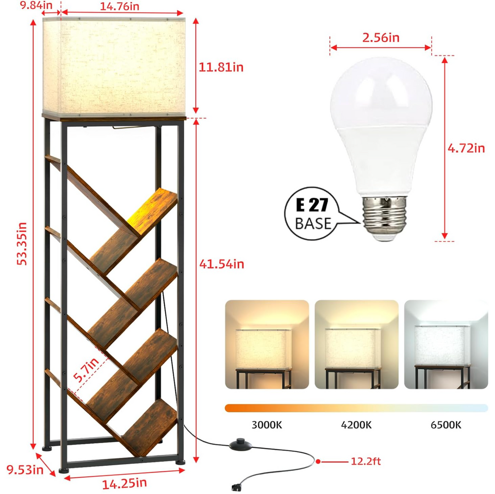 Dimensions for The Beacon Corner Bookcase
