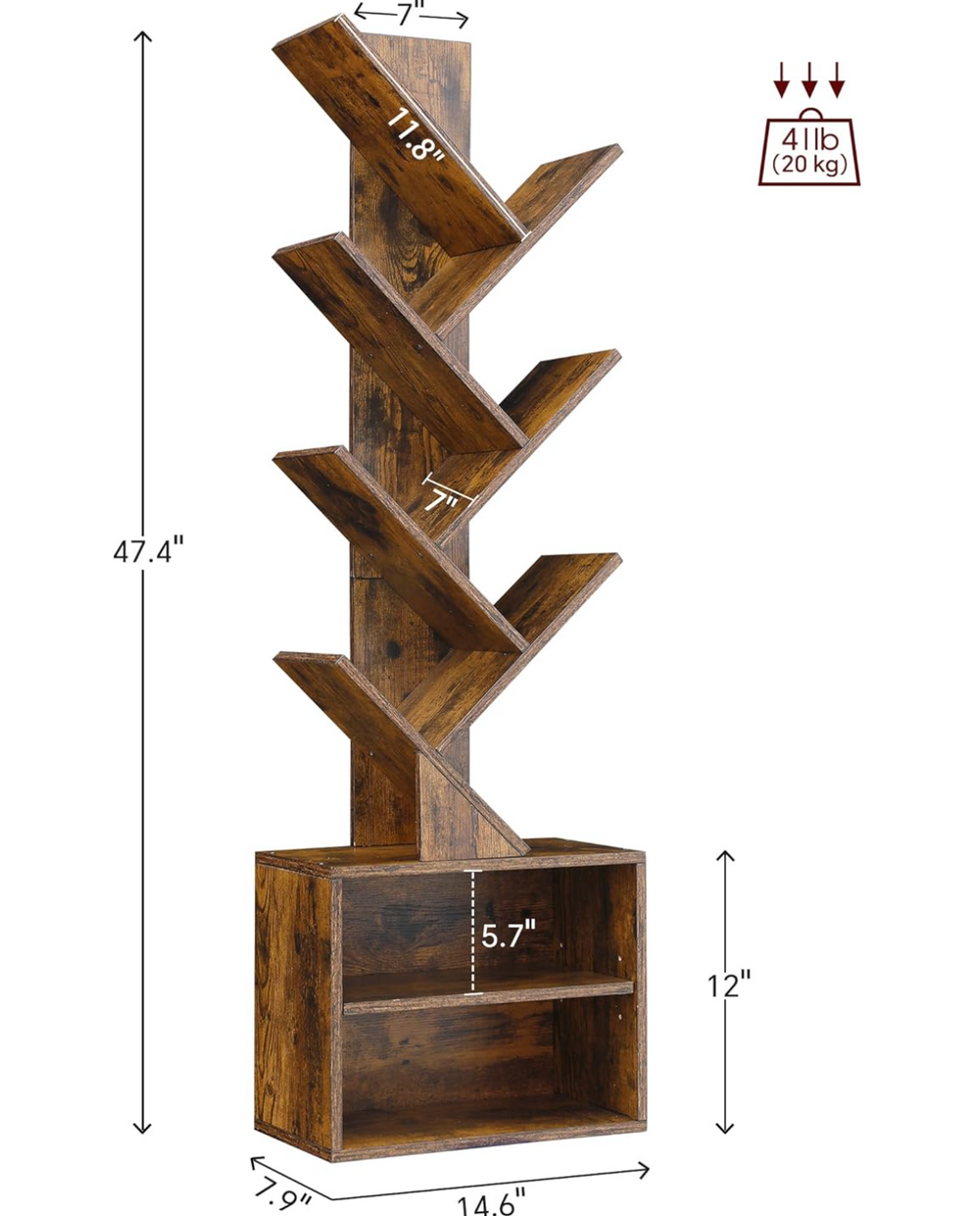 Dimensions for The Storytree Tower