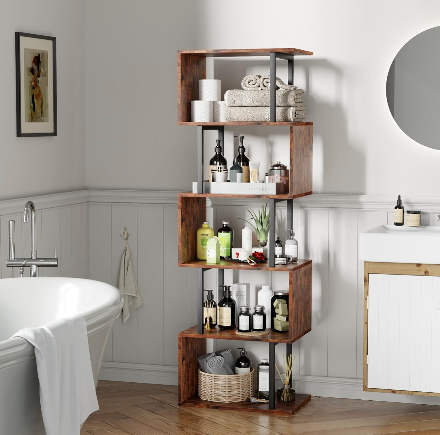 The Stanza Stagger Shelf
