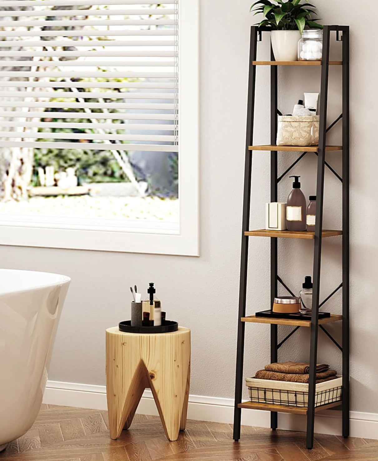 The Poets’ Nook Ladder Shelf