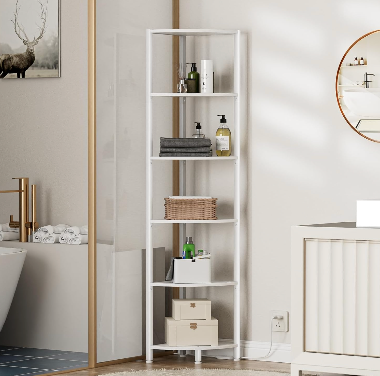 The Luminary Corner Shelf