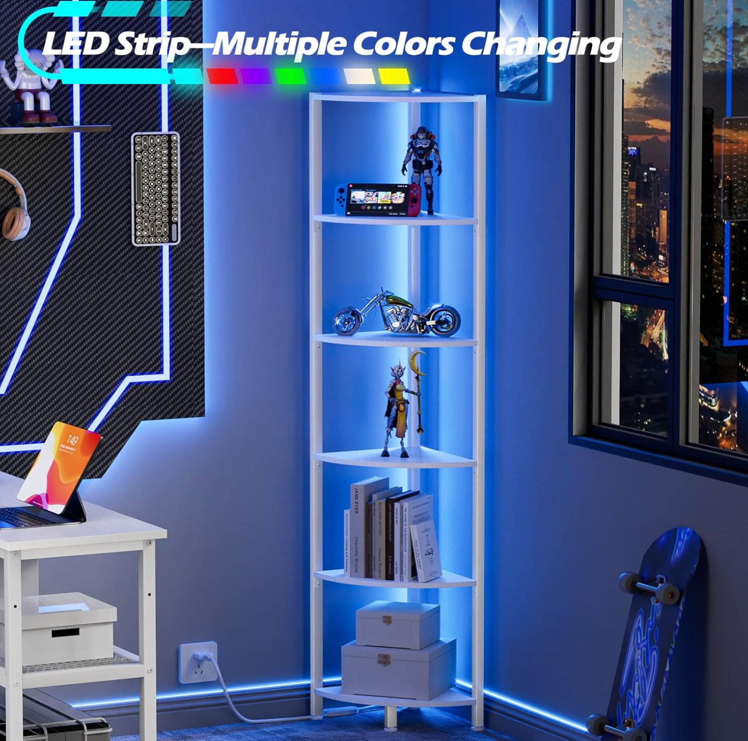 The Luminary Corner Shelf