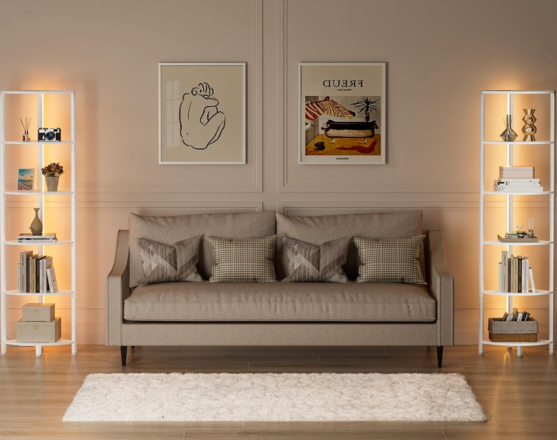 The Luminary Corner Shelf