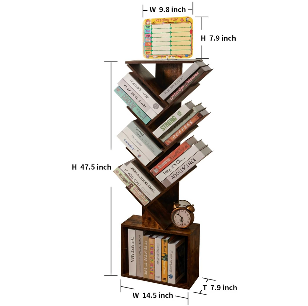 Dimensions for The Sapling Stories Shelf