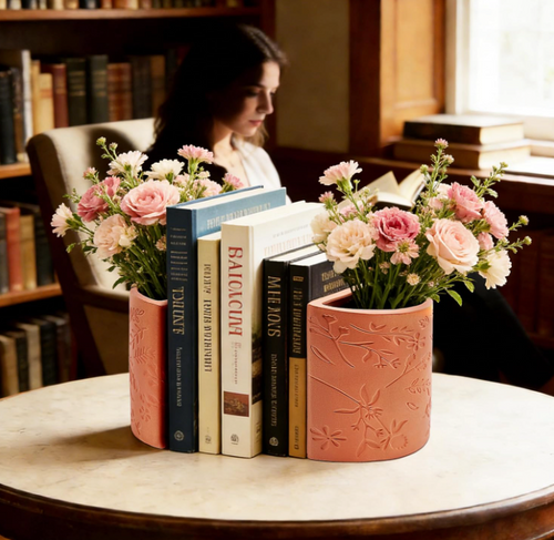 The Floraform Bookend Vase