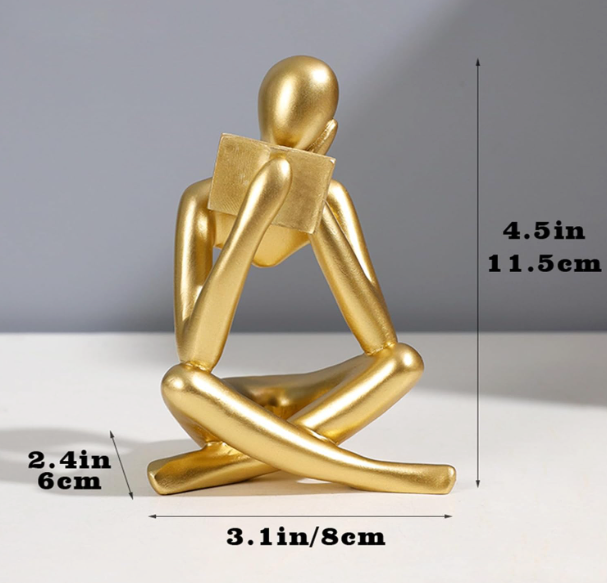 The Gilded Muse Figurine